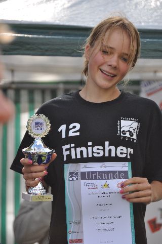 Larissa vor dem Start Anna Lamm