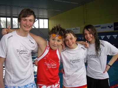 Anton, Moritz, Anna, Eva