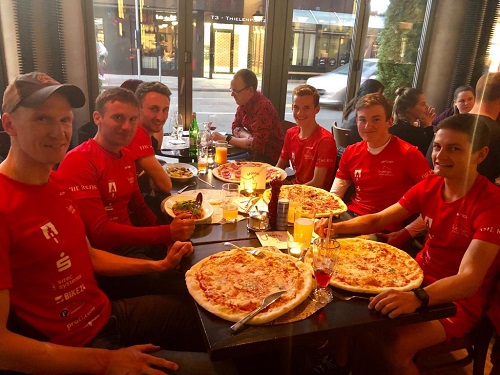 Carboloading beim besten Italiener der Stadt